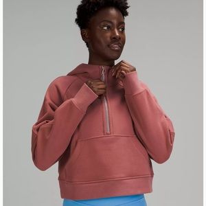 Lululemon oversized scuba halfzip